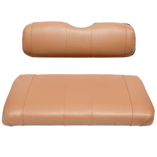 Seat Cover Replacement for Yamaha Drive or G-29 Golf Cart - Front Bench Seat - Premium Marine Vinyl - 5 Panel Stitching - Staple On Installation - Two-Tone Golf Cart Seat Covers