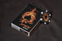 SPADE BURNS GOLF GAME PLAYING CARD DECK - INCLUDES DRINK COOZY, POKER CHIP COIN AND HARD CASE