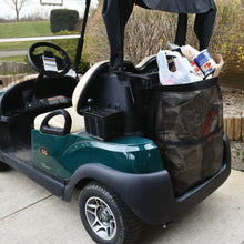 UNIVERSAL GOLF CART CARGO BAG FOR 2 PASSENGER GOLF CARTS WITHOUT REAR SEAT, STORAGE GROCERY SHOPPING BAG FOR EZGO TXT/RXV, CLUB CAR DS/PRECEDENT, YAMAHA GOLF CART