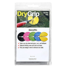 ONE DRY GRIP SMALL 3" INCH IN VIVID BLACK. WITH TEE’S (GOLF CLUB REST) (GRIP PROTECTOR FROM TOXIC CHEMICALS)