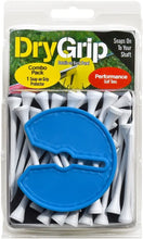 ONE DRY GRIP SMALL 3" INCH IN VIVID BLUE. WITH TEE’S (GOLF CLUB REST) (GRIP PROTECTOR FROM TOXIC CHEMICALS)