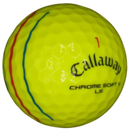 CALLAWAY CHROMESOFT X LS TRIPLE TRACK YELLOW 