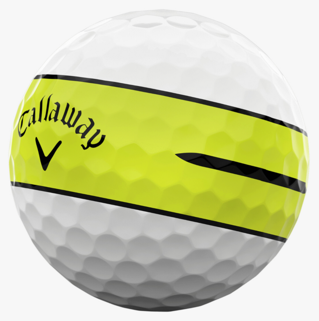 CALLAWAY CHROME TOUR X 360 YELLOW STRIPES