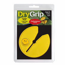 DRY GRIP 4 INCH GOLF CLUB GRIP PROTECTOR WITH MAGNET FOR YOUR GOLF BALL MARKER (GOLF CLUB REST) (PROTECT FROM TOXIC CHEMICALS) WITH BONUS HAT CLIP AND SMILEY FACE GOLF BALL MARKER