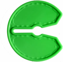 ONE DRY GRIP SMALL 3" INCH IN VIVID GREEN. WITH TEE’S (GOLF CLUB REST) (GRIP PROTECTOR FROM TOXIC CHEMICALS)