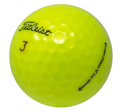 TITLEIST PRO V1X 2021 YELLOW