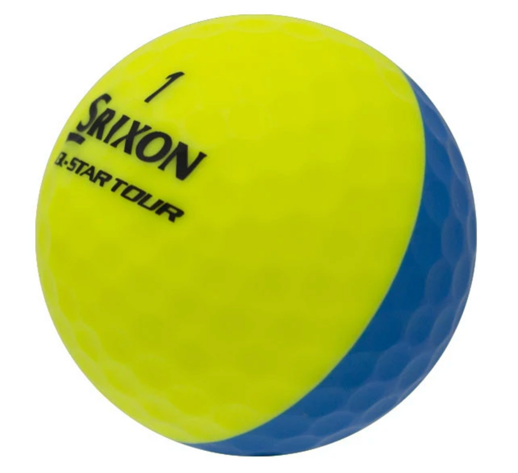 SRIXON Q-STAR TOUR DIVIDE MATTE YELLOW/BLUE
