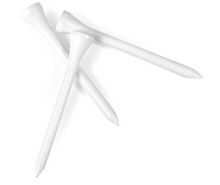 ORLIMAR 30 PACK 2 3/4INCH WHITE TEE'S