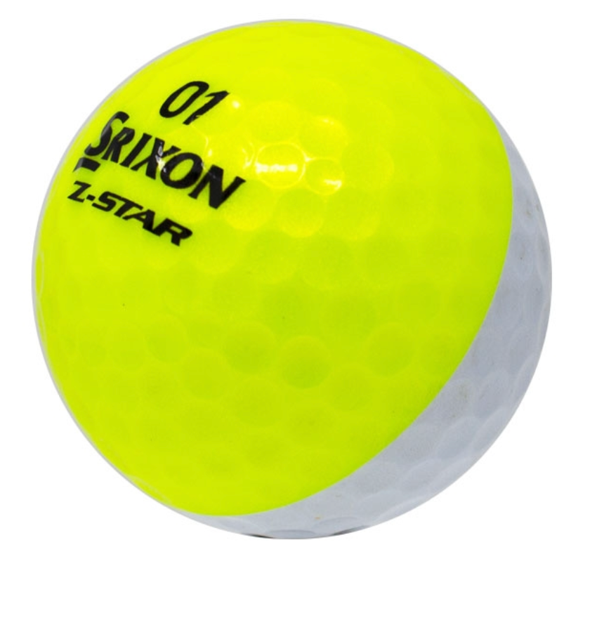 SRIXON Z-STAR DIVIDE YELLOW AND WHITE