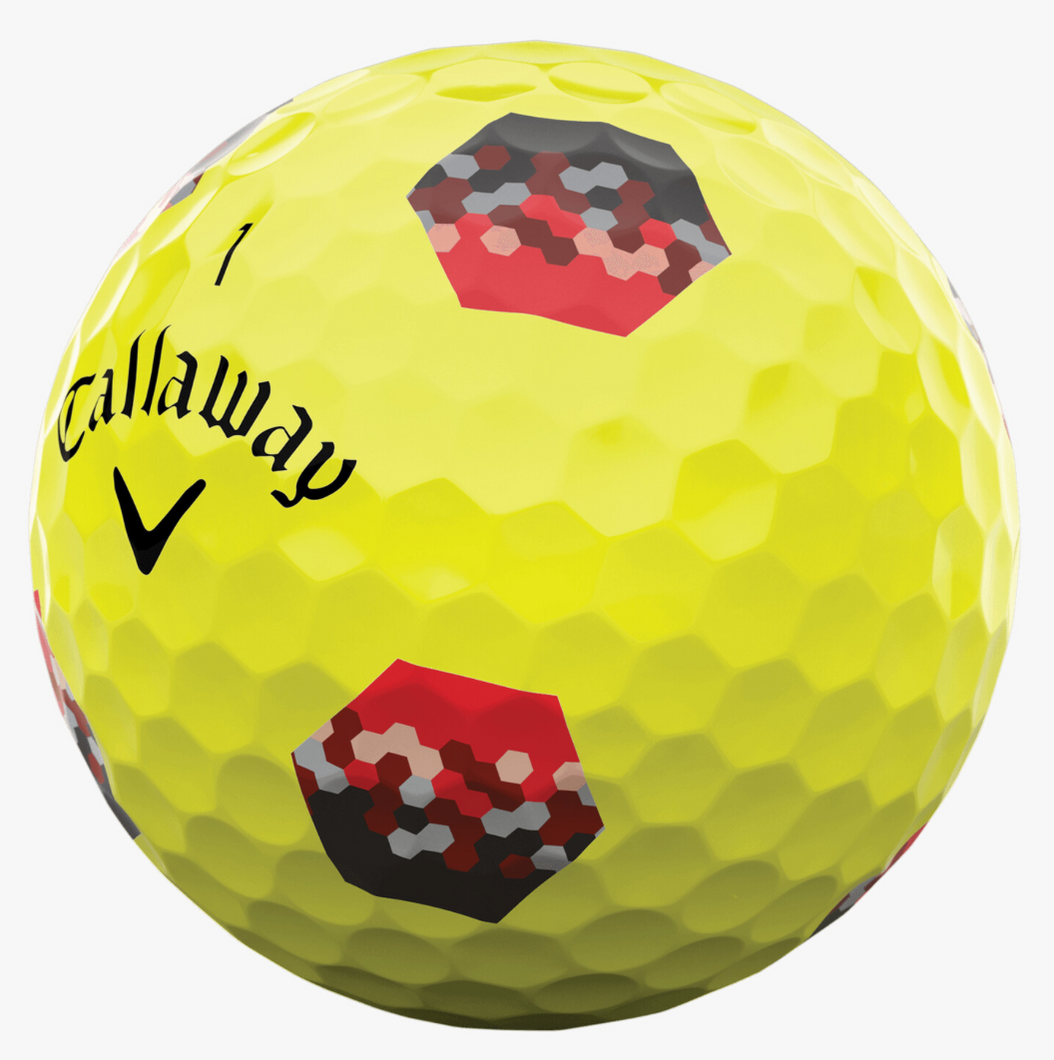 CALLAWAY CHROME TOUR TRUTRACK YELLOW
