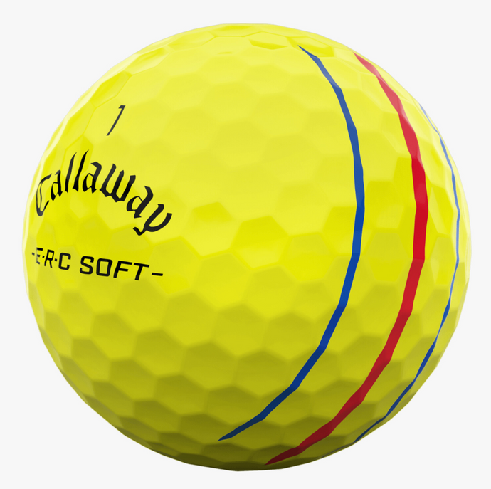 CALLAWAY ERC SOFT TRIPLE TRACK YELLOW