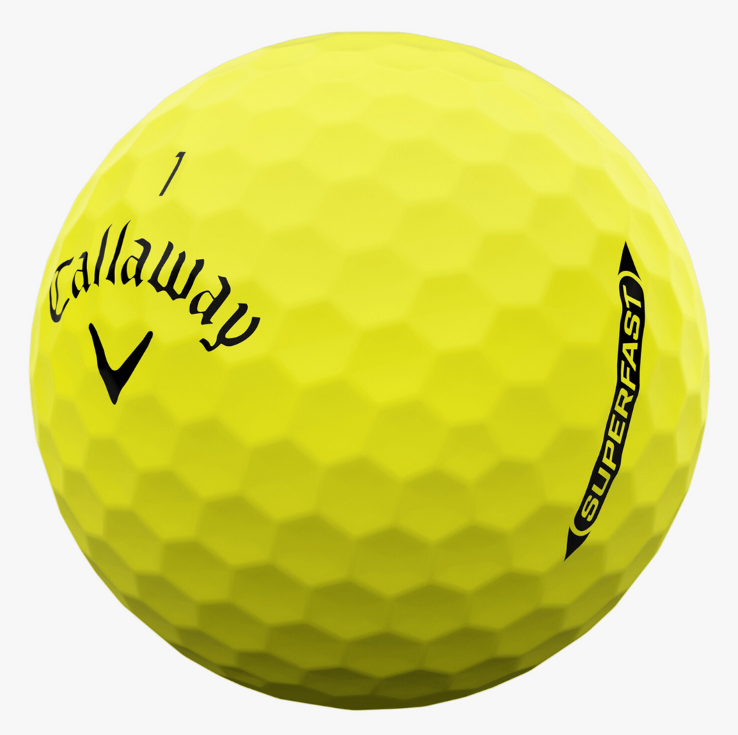 CALLAWAY SUPERFAST MATTE YELLOW