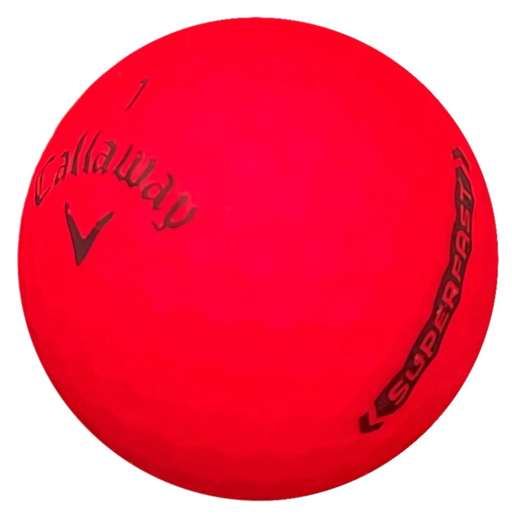 CALLAWAY SUPERFAST MATTE RED