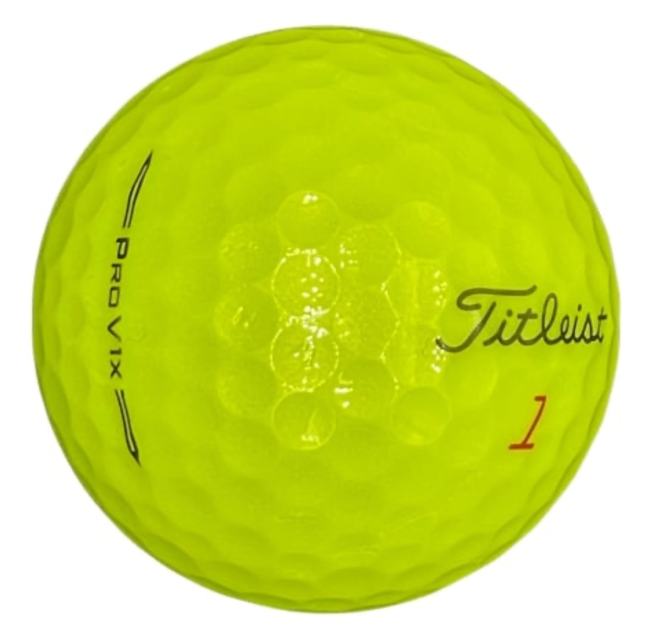 TITLEIST PRO V1X 2023 YELLOW GOLF BALL