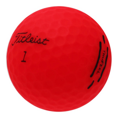 TITLEIST TRUFEEL MATTE RED