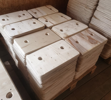 CLUB CAR POST 2000 5/8 INCH PLYWOOD SEATS 2 PIECE WITH PREDRILLED HOLES AND THREADED PRESS INSERTS FOR DURABILITY IT WILL ALSO COME WITH 12 T-NUTS, 12 BOLTS AND 12 WASHERS. HINGES NOT INCLUDED.