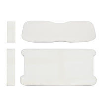CLUB CAR DS POST-2000 REPLACEMENT FOAM INSERTS FOR GOLF CART SEAT. TWO-PIECE SET OR INDIVIDUAL BACKREST/BENCH SEAT AVAILABLE.