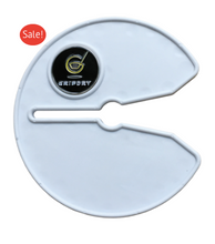 GRIP DRY  4" WITH MAGNETIC GOLF BALL MARKER