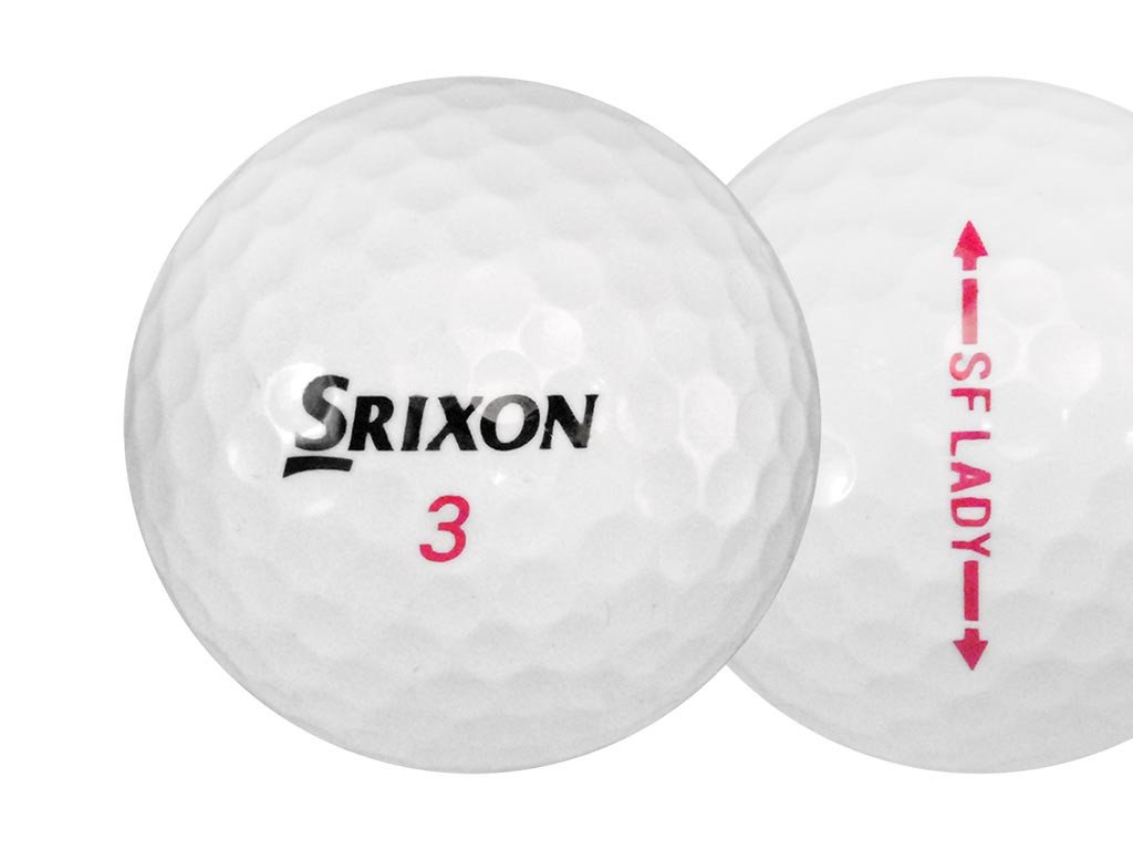 Srixon Soft Feel Lady Mint and NearMint Used Golf Balls