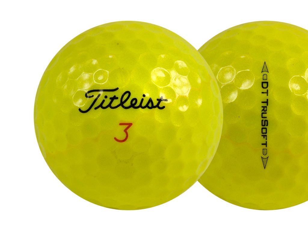 Titleist DT TruSoft Yellow
