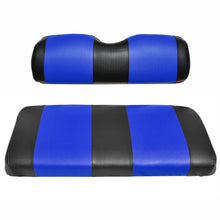 Seat Cover Replacement For Club Car Post-2000 DS Golf Cart - Front Bench Seat - Premium Marine Vinyl - 5 Panel Stitching - Staple On Installation - Two-Tone Golf Cart Seat Covers