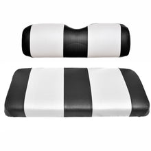 GOLF BALL DIVERS - EZGO TXT Golf Cart Seat Replacement - Full Seat - Premium Marine Vinyl - 5 Panel Stitching - Easy to Install - Two-Tone Golf Cart Seat