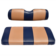 GOLF BALL DIVERS - EZGO TXT Golf Cart Seat Replacement - Full Seat - Premium Marine Vinyl - 5 Panel Stitching - Easy to Install - Two-Tone Golf Cart Seat