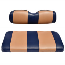 Universal Golf Cart Rear Replacement Seat Cover Set Made with Marine Grade Vinyl - Staple On Installation