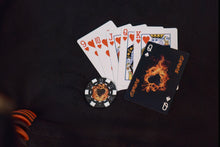 Spade Burns Golf Game Playing Card Deck - Includes Drink Coozy, Poker Chip Coin and Hard Case
