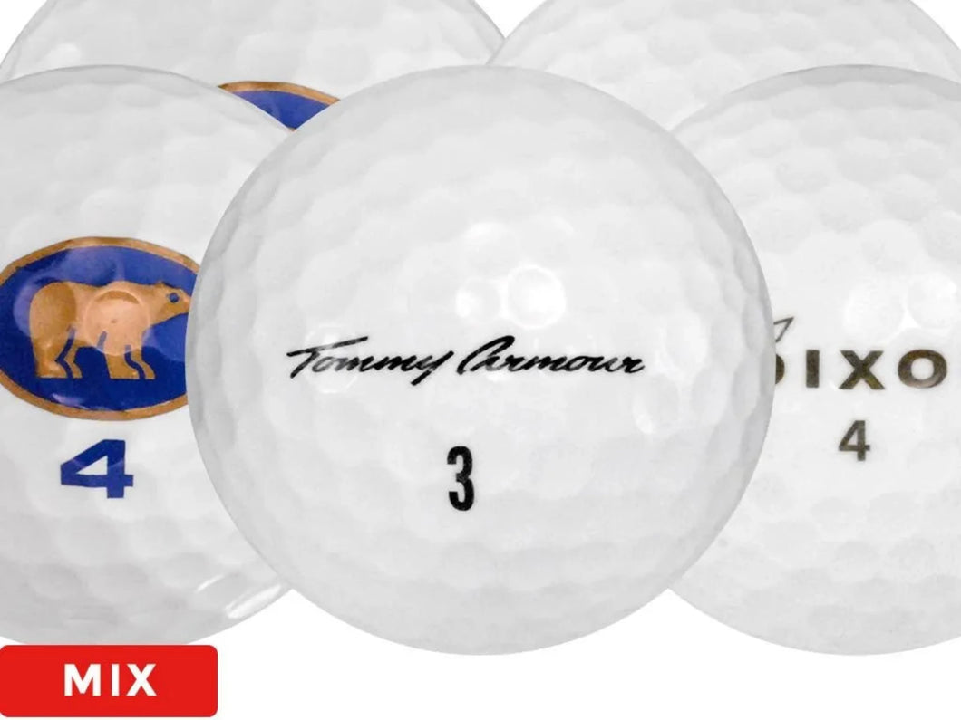 ASSORTED WHITE MIX GOLF BALL 