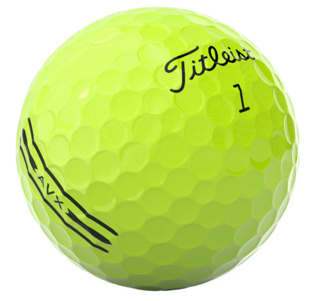 TITLEIST AVX YELLOW 2024 