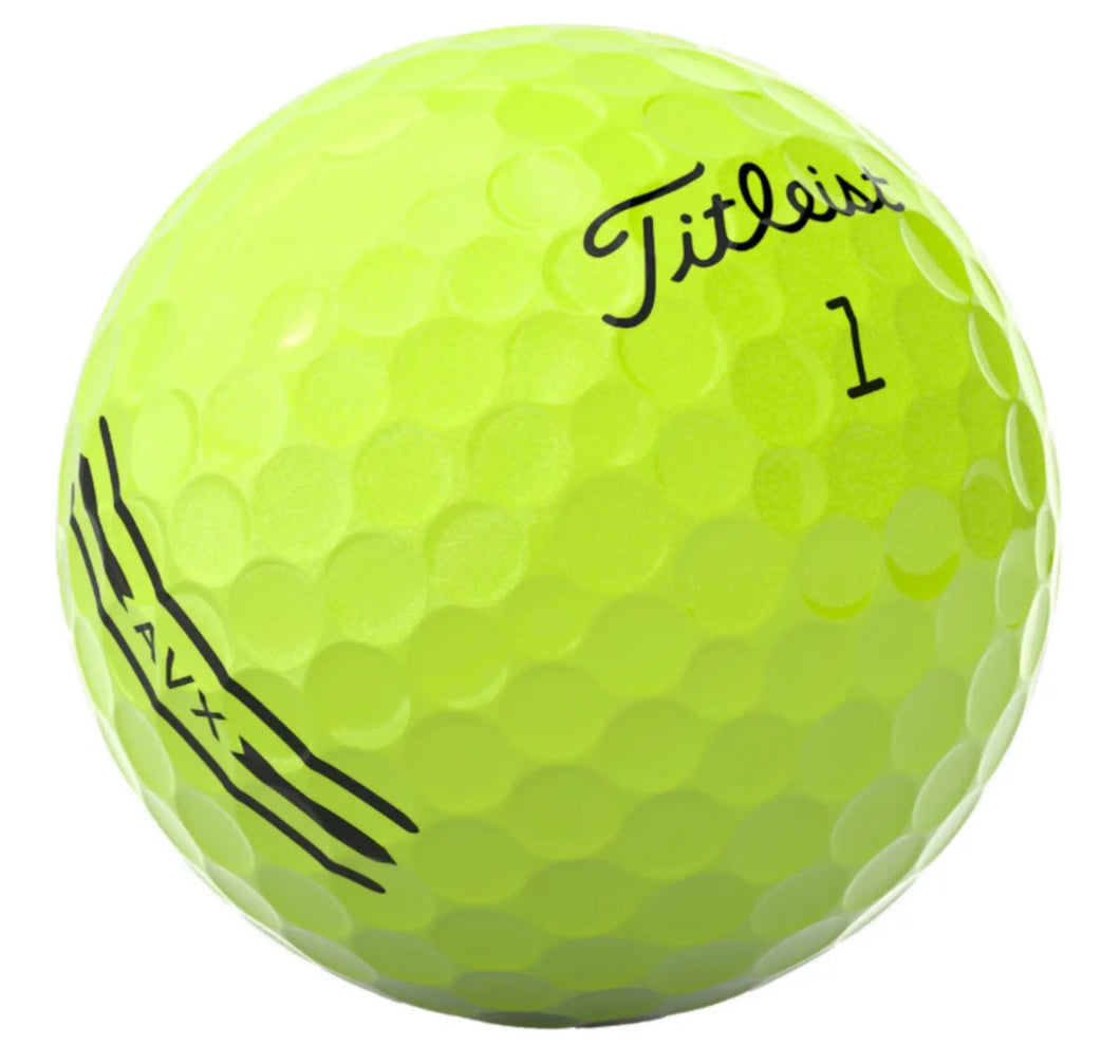 TITLEIST AVX YELLOW 2024 
