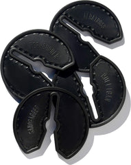 Dry Grip 3 Inch Golf Club Grip Protector (Golf Club Rest) (Protect from Toxic Chemicals) Vivid Black