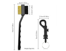 Orlimar Dual Brush with Wire Teeth by Orlimar