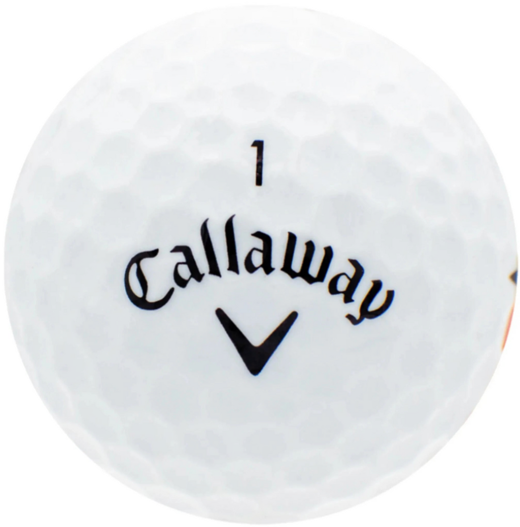 CALLAWAY CHROME MIX WHITE GOLF BALL 