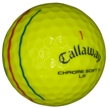 CALLAWAY CHROME SOFT X LS TRIPLE TRACK YELLOW