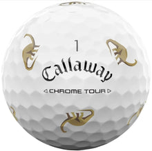 CALLAWAY CHROME TOUR DINO WHITE GOLF BALL