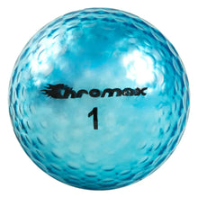 CHROMAX GOLF BALL BLUE METALLIC COLOR