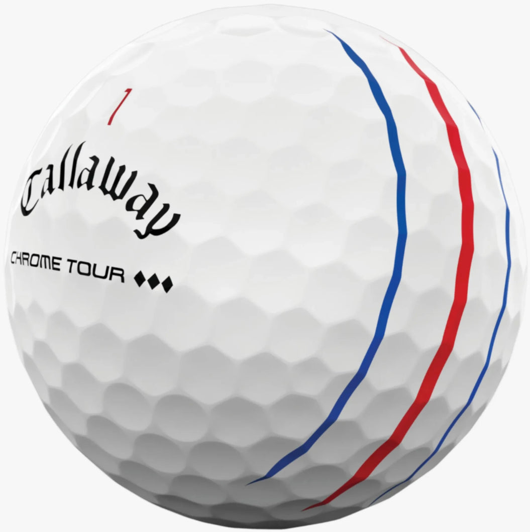 CALLAWAY CHROME TOUR TRIPLE DIAMOND TRIPLE TRACK GOLF BALL 