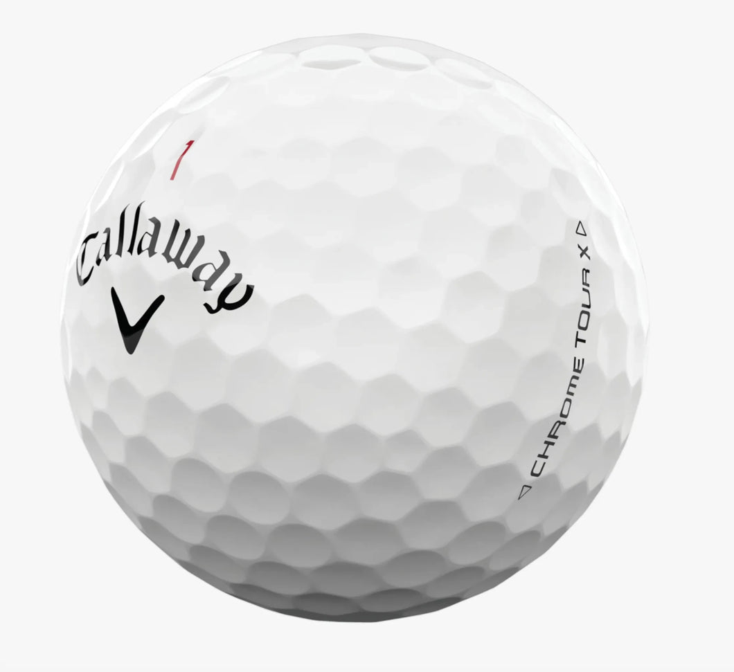 CALLAWAY CHROME TOUR X WHITE GOLF BALL
