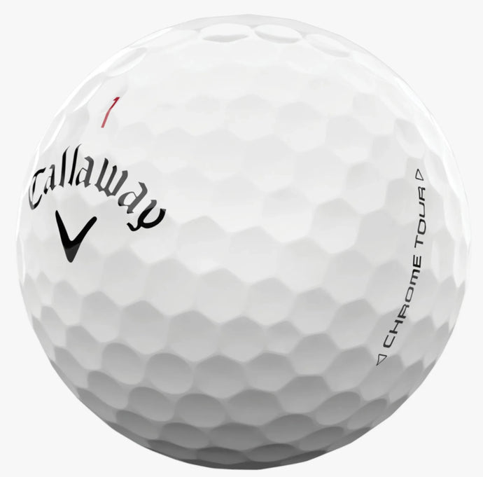 CALLAWAY CHROME TOUR WHITE GOLF BALL 