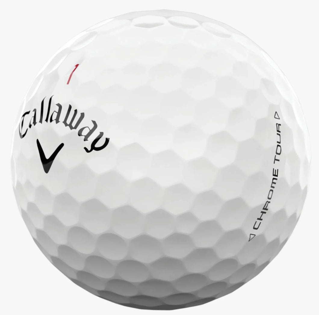 CALLAWAY CHROME TOUR WHITE GOLF BALL