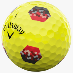 CALLAWAY CHROME SOFT TRUTRACK YELLOW