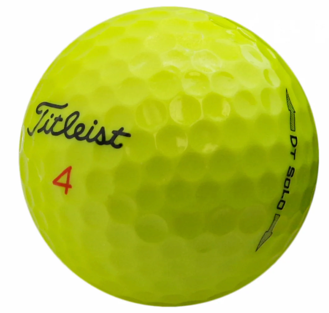 TITLEIST DT SOLO YELLOW 