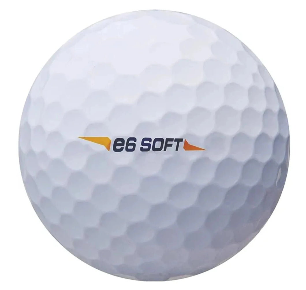 BRIDGESTONE E6 SOFT WHITE GOLF BALL 