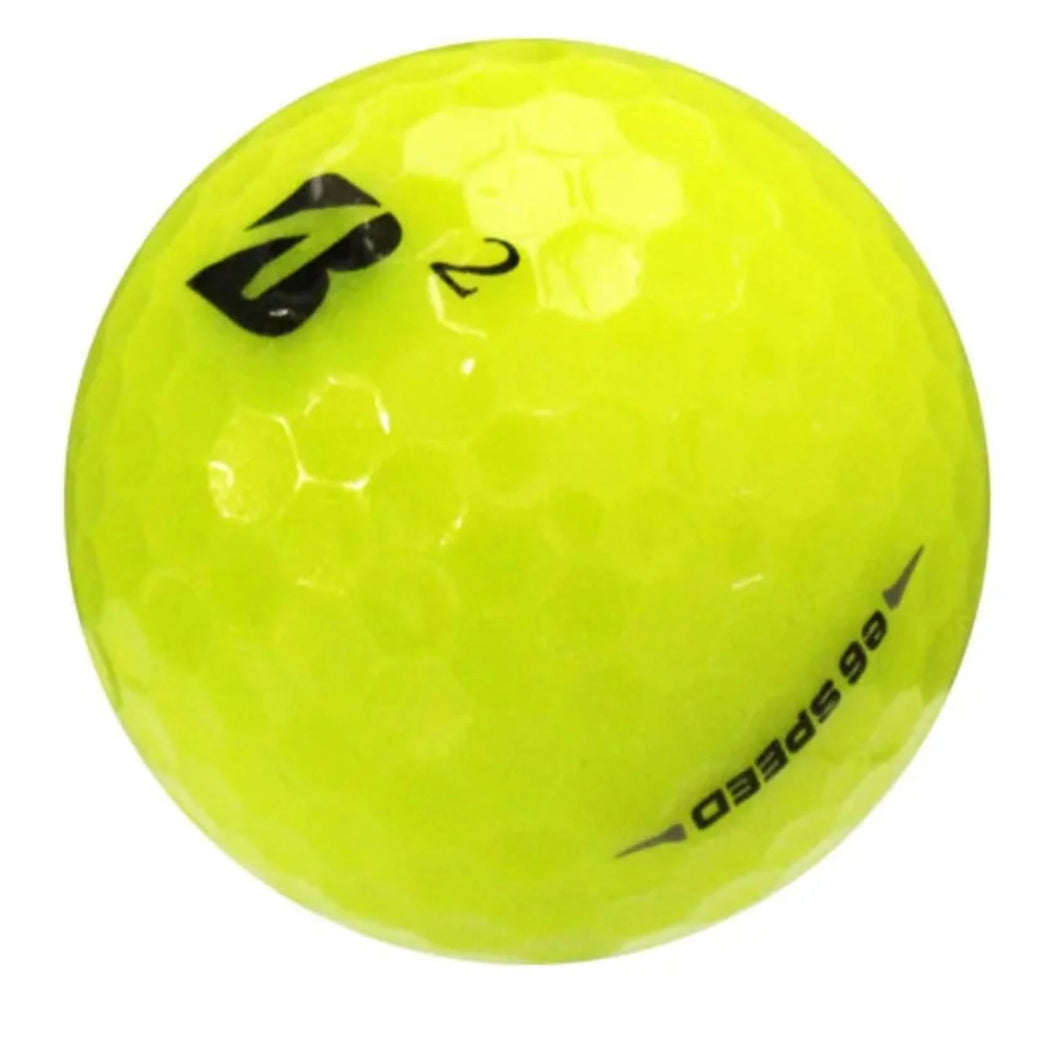 BRIDGESTONE E6 SPEED YELLOW GOLF BALL 