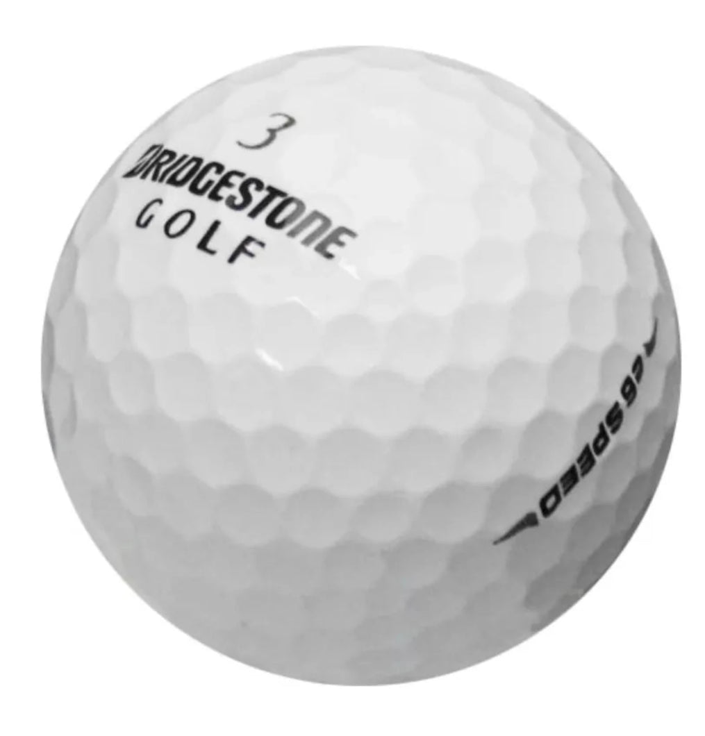 BRIDGESTONE E6 SPEED WHITE GOLF BALL 