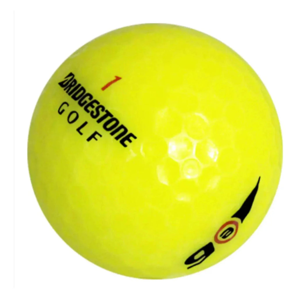 BRIDGESTONE E6 YELLOW GOLF BALL