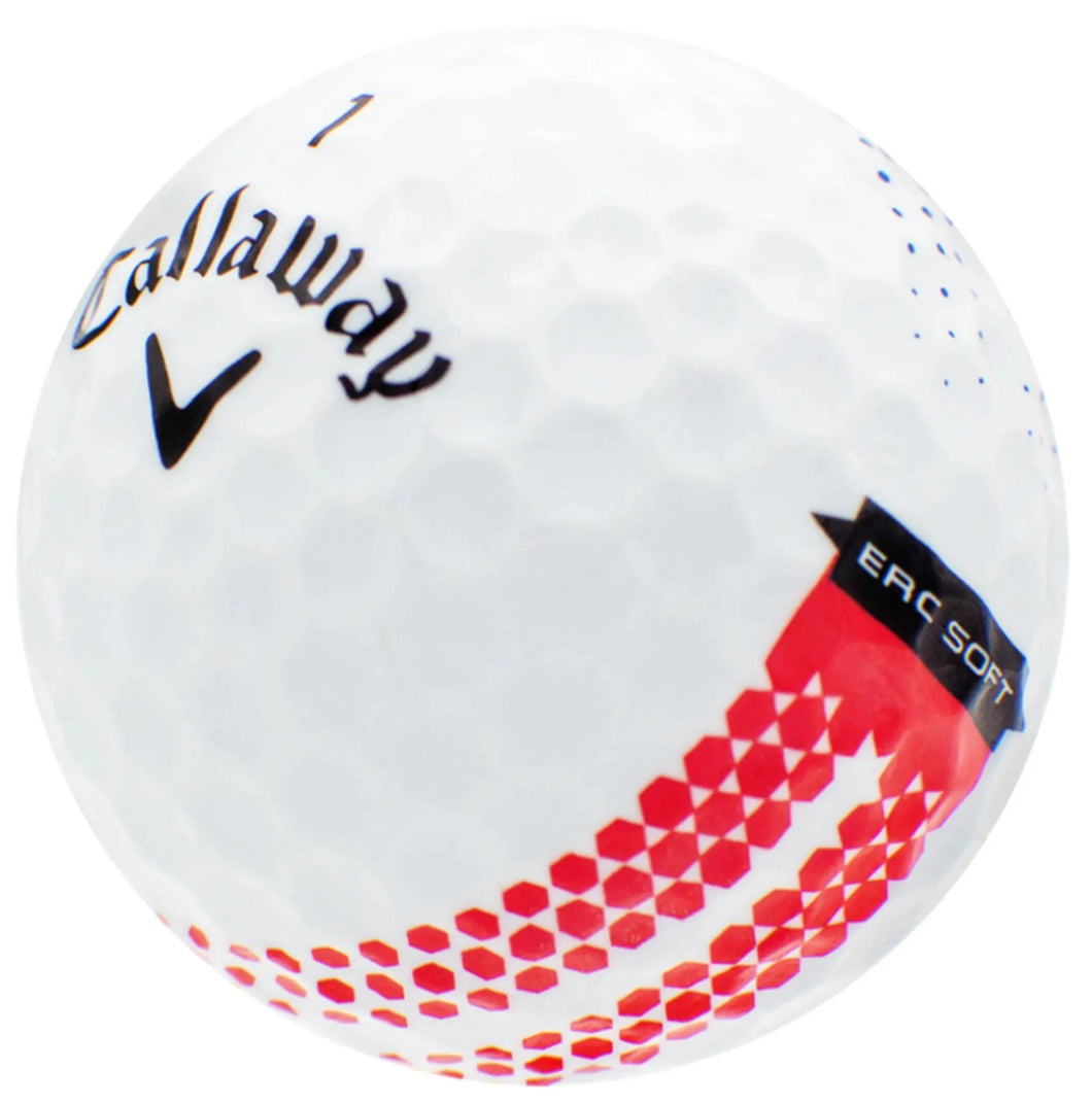 CALLAWAY ERC SOFT 360 FADE WHITE GOLF BALL