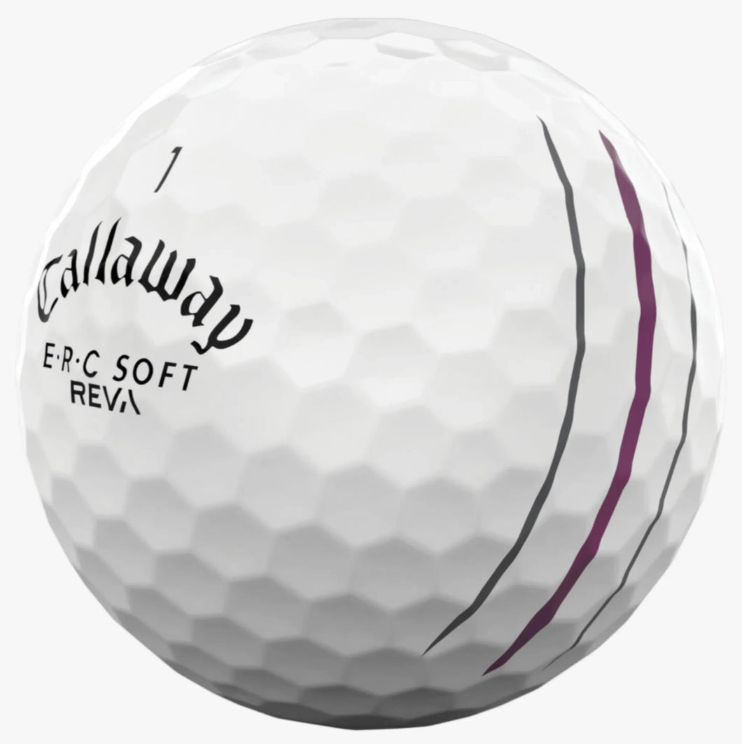 CALLAWAYERC SOFT REVA  WHITE GOLF BALL